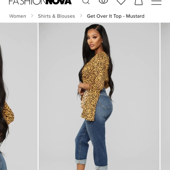 Fashion nova top 🖤 - Picture 6 of 10